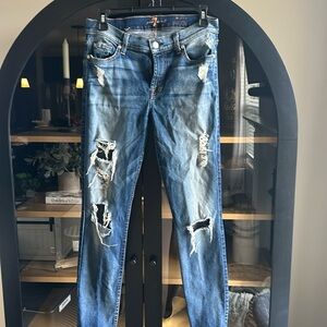 7 for all mankind skinny jeans